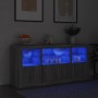 Sideboard mit LED-Lichtern in Sonoma-Grau 142,5x37x67 cm von , Sideboards - Ref: Foro24-3209070, Preis: 178,93 €, Rabatt: %