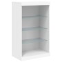 Display cabinets with LED lights, 3 pieces, engineered wood, white. by , Sideboards - Ref: Foro24-3209128, Price: 234,50 €, D...