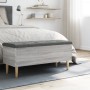 Bank mit Stauraum aus grauem Sonoma-Ingenieurholz 102x42x46 cm. von , Bänke für Hallen und Lager - Ref: Foro24-835087, Preis:...