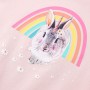 Kinderhoodie in Hellrosa, Größe 140 von , Kinder-T-Shirts - Ref: Foro24-10748, Preis: 16,71 €, Rabatt: %