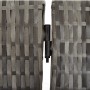 4-panel gray synthetic rattan room divider by , Room dividers - Ref: Foro24-365346, Price: 190,68 €, Discount: %
