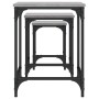 Stapelbare Couchtische, 3-teilig, aus grauem Sonoma-Ingenieurholz. von , Couchtisch - Ref: Foro24-838931, Preis: 41,68 €, Rab...
