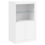 Sideboard mit weißen LED-Lichtern 181,5x37x100 cm von , Sideboards - Ref: Foro24-3209177, Preis: 237,68 €, Rabatt: %