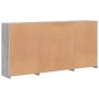 Sideboard mit LED-Lichtern in Sonoma-Grau 202x37x100 cm von , Sideboards - Ref: Foro24-3209161, Preis: 330,68 €, Rabatt: %
