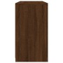 Sideboard with LED lights in brown oak 123x37x67 cm by , Sideboards - Ref: Foro24-3209085, Price: 149,89 €, Discount: %