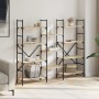 Regal aus Sonoma-Eichen-Ingenieurholz 160x28,5x136,5 cm von , Bücherregale und Regale - Ref: Foro24-838874, Preis: 103,39 €, ...