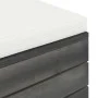 Gartenhocker aus Paletten mit Kissen aus Kiefernholz von vidaXL, Modulare Sofas für den Außenbereich - Ref: Foro24-3061697, P...