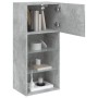 Mueble para TV con luces LED gris hormigón 40,5x30x90 cm de , Muebles TV - Ref: Foro24-837049, Precio: 59,56 €