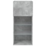 TV-Möbel mit LED-Lichtern in Betongrau, 40,5x30x90 cm. von , TV-Möbel - Ref: Foro24-837049, Preis: 58,66 €, Rabatt: %