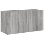 TV-Wandregal in Sonoma-Grau 80x30x41 cm von , TV-Möbel - Ref: Foro24-836962, Preis: 56,16 €, Rabatt: %