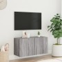TV-Wandregal in Sonoma-Grau 80x30x41 cm von , TV-Möbel - Ref: Foro24-836962, Preis: 56,16 €, Rabatt: %