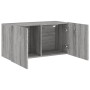 TV-Wandregal in Sonoma-Grau 80x30x41 cm von , TV-Möbel - Ref: Foro24-836962, Preis: 56,16 €, Rabatt: %