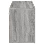 TV-Wandregal in Sonoma-Grau 80x30x41 cm von , TV-Möbel - Ref: Foro24-836962, Preis: 56,16 €, Rabatt: %