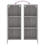 Wand-TV-Möbel aus grauem Sonoma-Ingenieurholz 40,5x30x102 cm von , TV-Möbel - Ref: Foro24-836936, Preis: 68,12 €, Rabatt: %