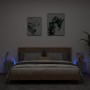 TV-Wandmöbel mit LED-Lichtern, 2 Stück, in Sonoma-Grau, 30,5x35x30 cm. von , TV-Möbel - Ref: Foro24-837229, Preis: 57,08 €, R...