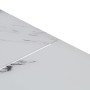 Mesa de centro plateada acero inoxidable y vidrio templado de , Mesas de centro - Ref: Foro24-349947, Precio: 198,02 €, Descu...