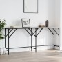 Engineered wood gray Sonoma console table 180x29x75 cm by , Side tables - Ref: Foro24-837765, Price: 57,75 €, Discount: %
