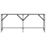 Engineered wood gray Sonoma console table 180x29x75 cm by , Side tables - Ref: Foro24-837765, Price: 57,75 €, Discount: %