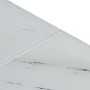 Silver stainless steel and tempered glass coffee table by , Coffee table - Ref: Foro24-349979, Price: 239,83 €, Discount: %