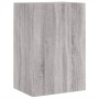 Wand-TV-Möbel 6-teilig aus grauem Sonoma-Ingenieurholz von , TV-Möbel - Ref: Foro24-3216444, Preis: 189,89 €, Rabatt: %