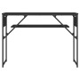 Console table with black engineered wood shelf 105x30x75 cm by , Side tables - Ref: Foro24-837792, Price: 44,13 €, Discount: %