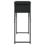 Console table with black engineered wood shelf 105x30x75 cm by , Side tables - Ref: Foro24-837792, Price: 44,13 €, Discount: %