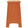 Solid pine wood brown waxed hallway bench 100x28x45 cm by , Benches for halls and storage - Ref: Foro24-837384, Price: 53,81 ...