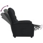 Schwarzer Stoff-Liegesessel von , Sessel - Ref: Foro24-344892, Preis: 176,72 €, Rabatt: %