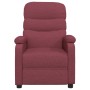 Sillón de masaje de tela rojo tinto de , Sillones de masaje eléctricos - Ref: Foro24-348302, Precio: 191,39 €, Descuento: %