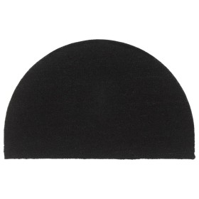 Semicircular black coconut fiber doormat 50x80 cm by , Doormats - Ref: Foro24-155575, Price: 39,37 €, Discount: %