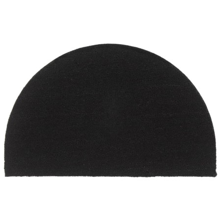 Semicircular black coconut fiber doormat 50x80 cm by , Doormats - Ref: Foro24-155575, Price: 39,37 €, Discount: %