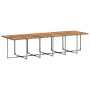 Garten-Essgruppe mit 13-teiligen Kissen aus grauem synthetischem Rattan. von , Gartensets - Ref: Foro24-3211310, Preis: 1,00 ...