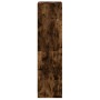 Aparador con puertas de vidrio roble ahumado 35x37x142 cm by , Sideboards - Ref: Foro24-836438, Price: 92,98 €, Discount: %