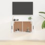Mueble para TV de pared blanco brillante 80x34,5x40 cm von , TV-Möbel - Ref: Foro24-816626, Preis: 44,48 €, Rabatt: %