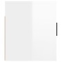 Mueble para TV de pared blanco brillante 80x34,5x40 cm von , TV-Möbel - Ref: Foro24-816626, Preis: 44,48 €, Rabatt: %