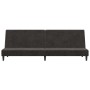 Sofá cama de 2 plazas terciopelo gris oscuro von , Sofas - Ref: Foro24-375733, Preis: 239,63 €, Rabatt: %
