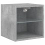 Muebles TV pared con LED 6 pzas madera ingeniería gris hormigón von , TV-Möbel - Ref: Foro24-3216735, Preis: 204,64 €, Rabatt: %