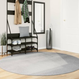 Alfombra de pelo corto look escandinavo IZA gris Ø 200 cm von , Teppiche - Ref: Foro24-375461, Preis: 89,81 €, Rabatt: %