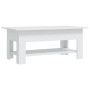 Mesa de centro madera de ingeniería blanca 102x55x42 cm von , Couchtisch - Ref: Foro24-810253, Preis: 66,70 €, Rabatt: %