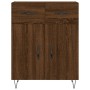 Aparador de madera de ingeniería marrón roble 69,5x34x90 cm von , Sideboards - Ref: Foro24-827979, Preis: 89,00 €, Rabatt: %