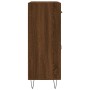 Aparador de madera de ingeniería marrón roble 69,5x34x90 cm von , Sideboards - Ref: Foro24-827979, Preis: 89,00 €, Rabatt: %