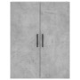 Aparador alto madera contrachapada gris hormigón 69,5x34x180 cm von , Sideboards - Ref: Foro24-3195759, Preis: 149,42 €, Raba...