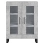 Aparador alto madera contrachapada gris hormigón 69,5x34x180 cm von , Sideboards - Ref: Foro24-3195759, Preis: 149,42 €, Raba...