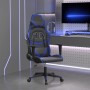 Silla gaming de masaje cuero sintético negro y azul von , Gaming-Stühle - Ref: Foro24-345423, Preis: 114,57 €, Rabatt: %