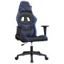 Silla gaming de masaje cuero sintético negro y azul von , Gaming-Stühle - Ref: Foro24-345423, Preis: 114,57 €, Rabatt: %