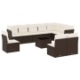 Set de sofás de jardín 11 pzas cojines ratán sintético marrón by , Garden sets - Ref: Foro24-3249652, Price: 690,35 €, Discou...
