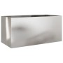 Jardinera de acero inoxidable plateado 62x30x29 cm von , Töpfe und Pflanzgefäße - Ref: Foro24-841593, Preis: 68,53 €, Rabatt: %