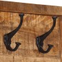 Perchero de pared con 5 ganchos madera maciza de mango von , Hut- und Garderobenständer - Ref: Foro24-358955, Preis: 58,26 €,...