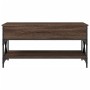 Mesa de centro madera ingeniería metal marrón 100x50x50 cm von , Couchtisch - Ref: Foro24-845360, Preis: 88,69 €, Rabatt: %