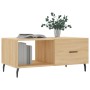 Mesa de centro madera contrachapada roble Sonoma 90x50x40 cm by , Coffee table - Ref: Foro24-829231, Price: 47,06 €, Discount: %